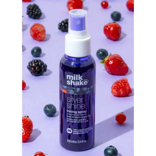 Спрей тонирующий для светлых волос Silver Shine Spray Milk Shake 100 мл 